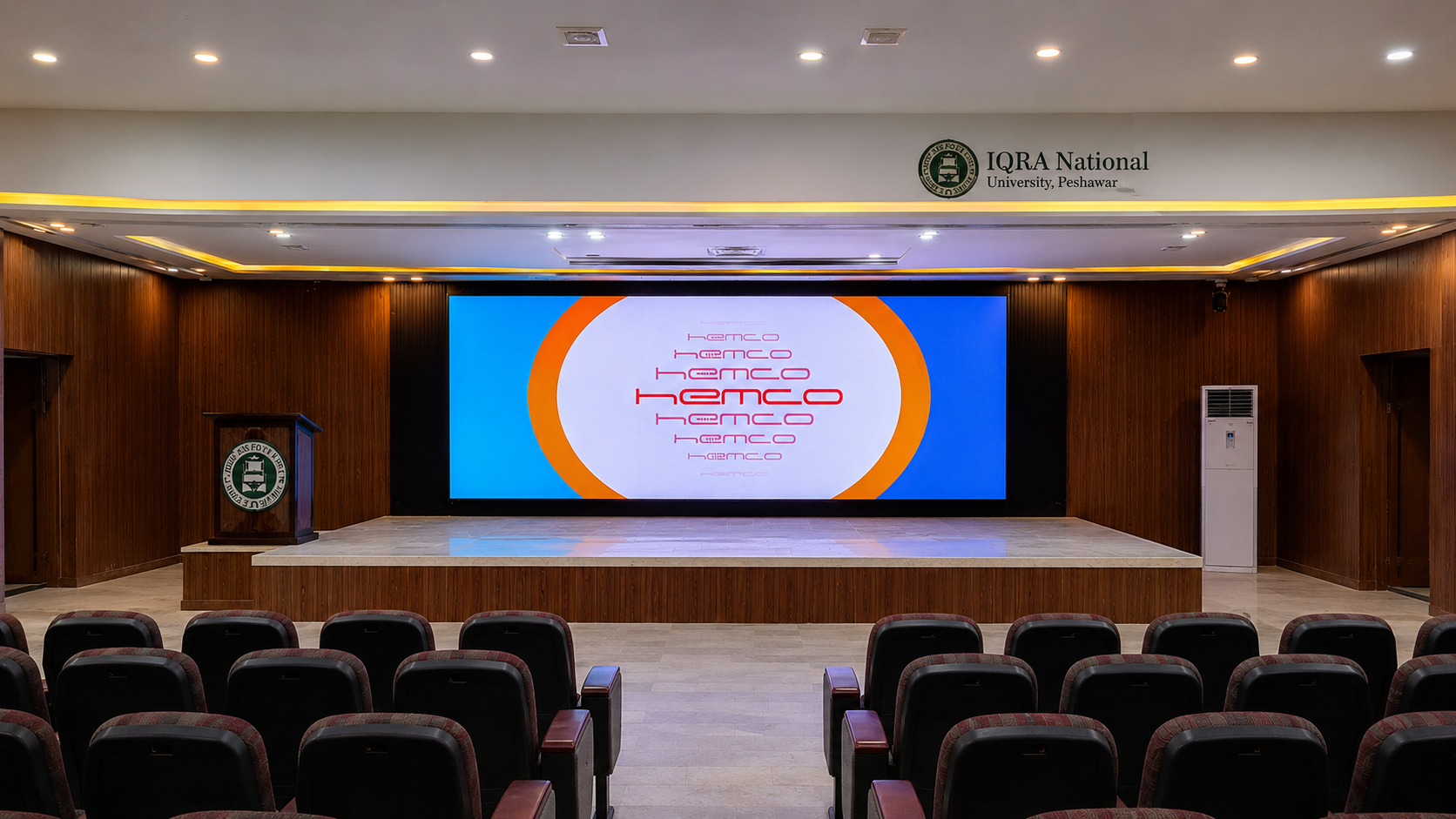 P2.5 Indoor SMD LED Display at Iqra National University