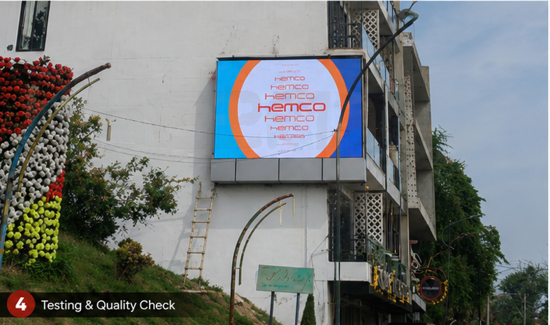 LED Screen Installation