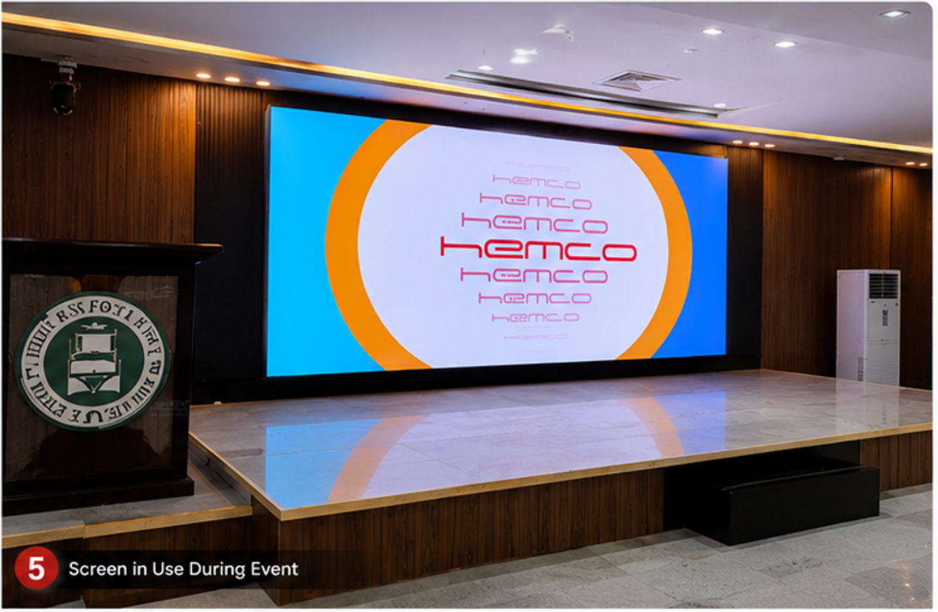 P2.5 LED Display Final Installation