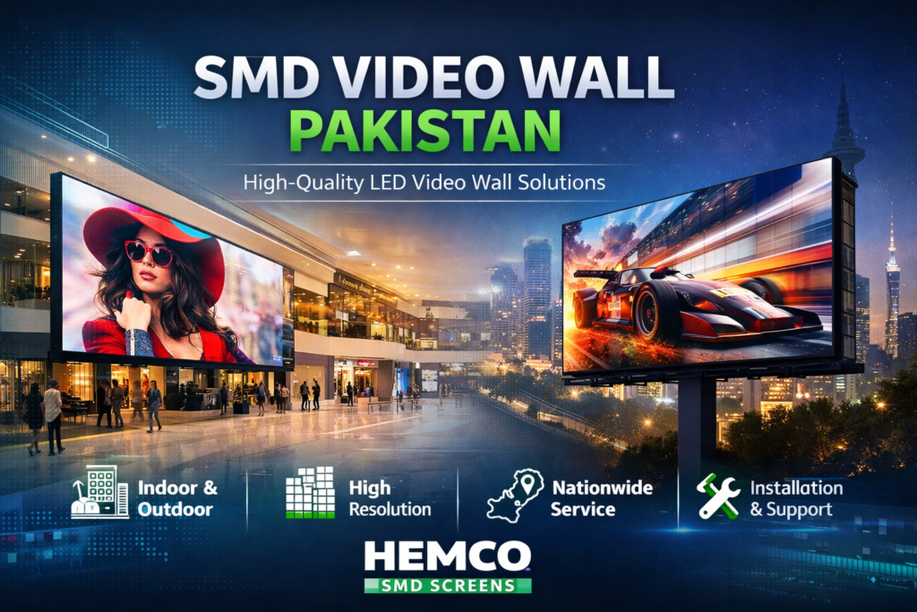 SMD video wall Pakistan