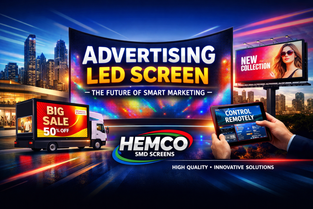 Advertising LED Screen in Pakistan | HEMCO SMD SCREENS