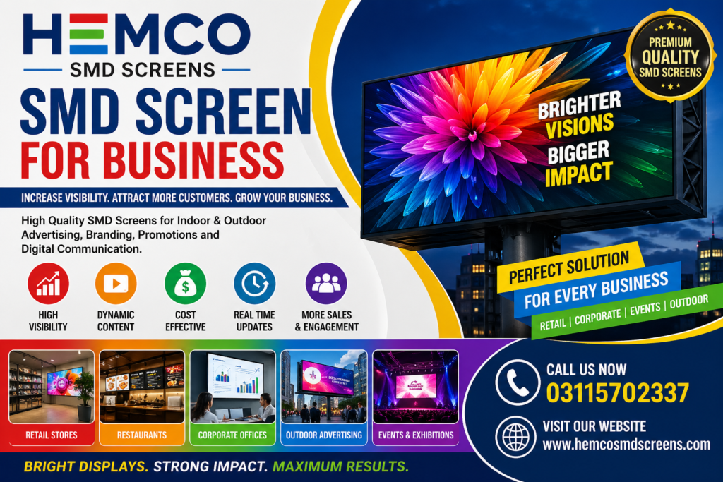 SMD Screen for Business – Boost Your Brand with HEMCO SMD SCREENS