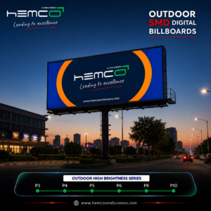 Outdoor SMD Screens in Pakistan | High-Brightness LED Display Solutions by HEMCO SMD SCREENS