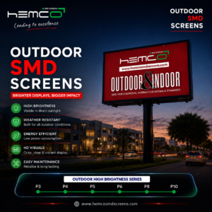 Outdoor SMD Screens in Islamabad | Best SMD Screen Company in Islamabad – HEMCO SMD SCREENS