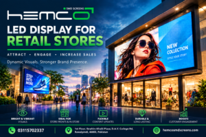 LED Display for Retail Stores: Transform Your Storefront with HEMCO SMD Screens