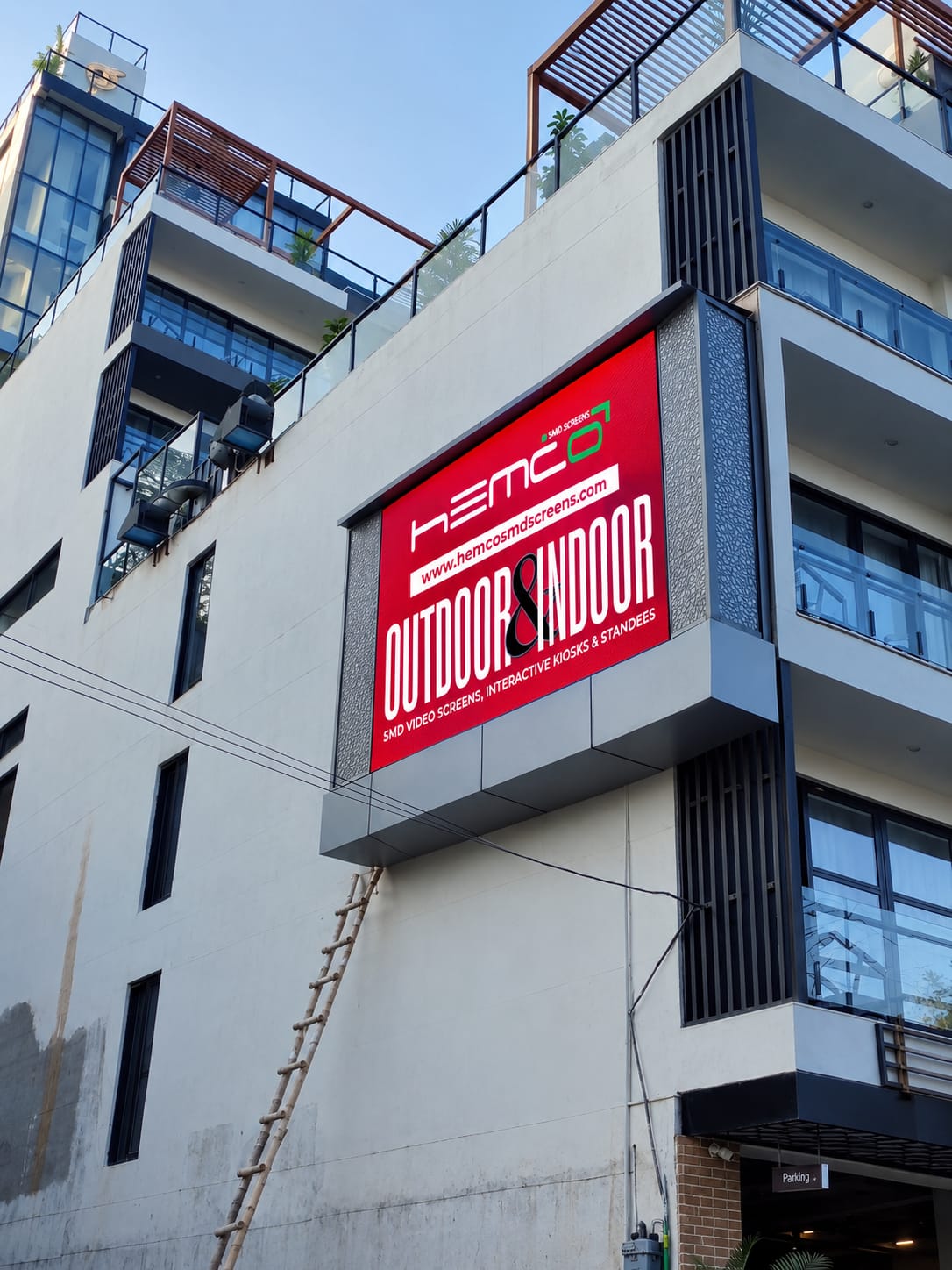 P8 Outdoor SMD Screen 10x10ft Fiora Hotel Murree